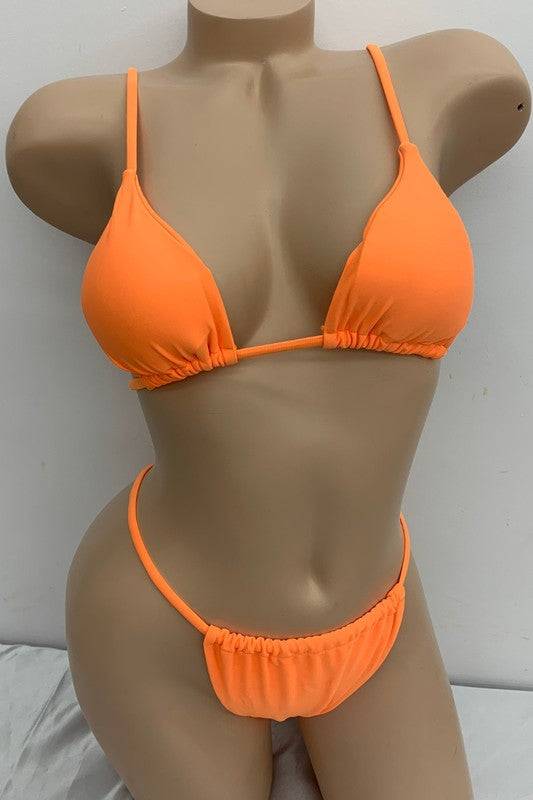 Back O-Ring Strap Solid Monokini S1-M1-L1 3pcs 1 Pack