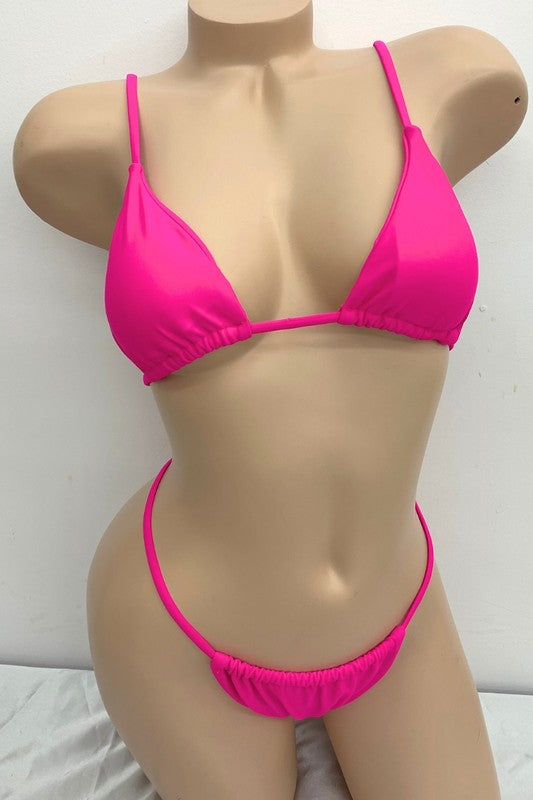 Back O-Ring Strap Solid Monokini S1-M1-L1 3pcs 1 Pack