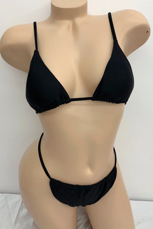 Back O-Ring Strap Solid Monokini S1-M1-L1 3pcs 1 Pack