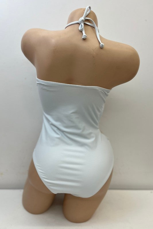 Classic Ring Cutout One-Piece Swimsuit S1-M1-L1 3pcs 1 Pack