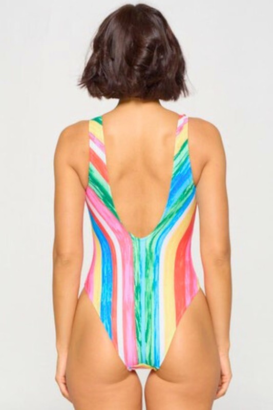 Sunset Strokes One-Piece Swimsuit S1-M1-L1- 3pcs 1 Pack