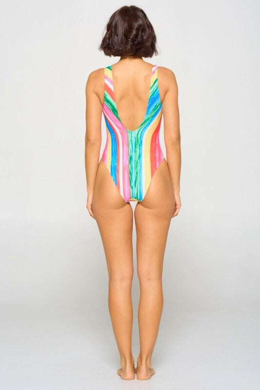 Sunset Strokes One-Piece Swimsuit S1-M1-L1- 3pcs 1 Pack