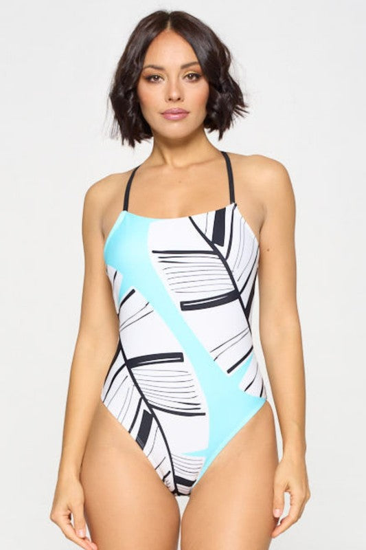 Tropic Blaze One-Piece Swimsuit S1-M1-L1 3pcs 1 Pack