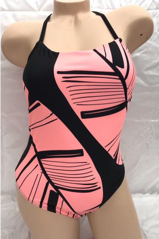 Tropic Blaze One-Piece Swimsuit S1-M1-L1 3pcs 1 Pack