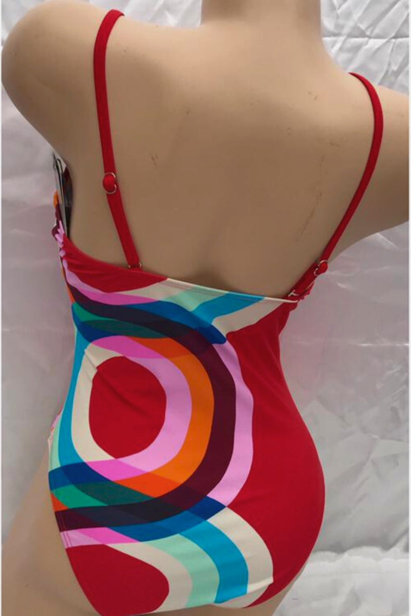 Multi Circle One Piece Swimwear S-M-L 3 pcs 1 pack