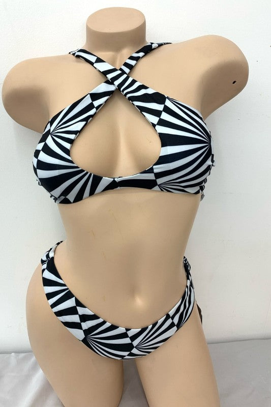 Geometric Radiance Bikini Set S1-M1-L1 3 pcs 1 pack
