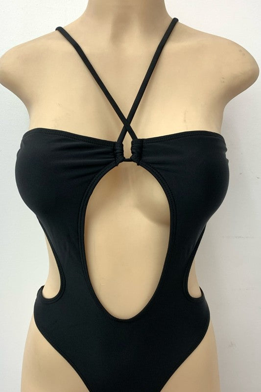 Daring Cutout Essential Monokini S1-M1-L1 3 pcs 1 pack