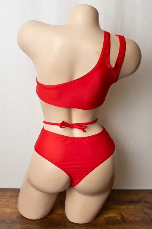 Edge One-Shoulder Monokini S1-M1-L1 3 pcs 1 pack