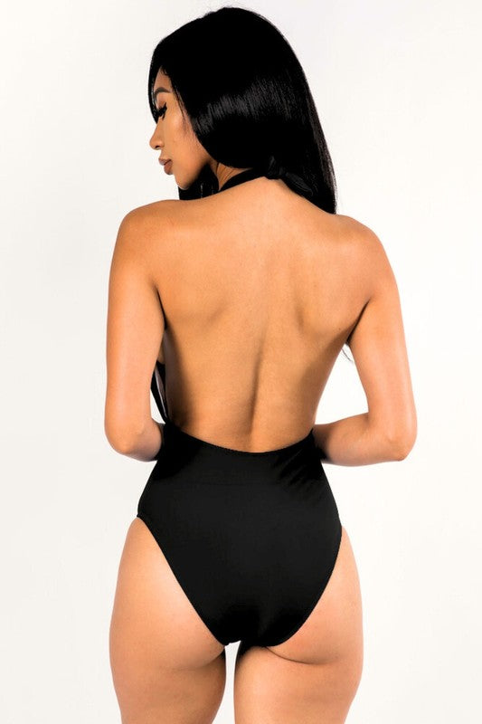 Crimson Charm Halter Monokini S-M-L 3 pcs 1 pack