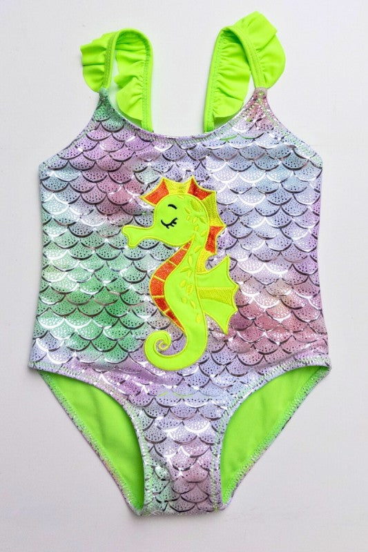 Sparkling Seas One-Piece Swimsuit 6 pcs pack