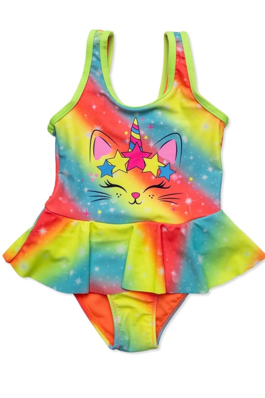 Magical Meow-unicorn Swim Dress 6 pcs pack