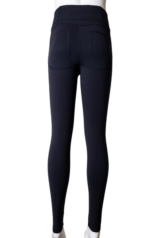 Premium Zip-Up Leggings S1-M1-L1 3 pcs 1 pack