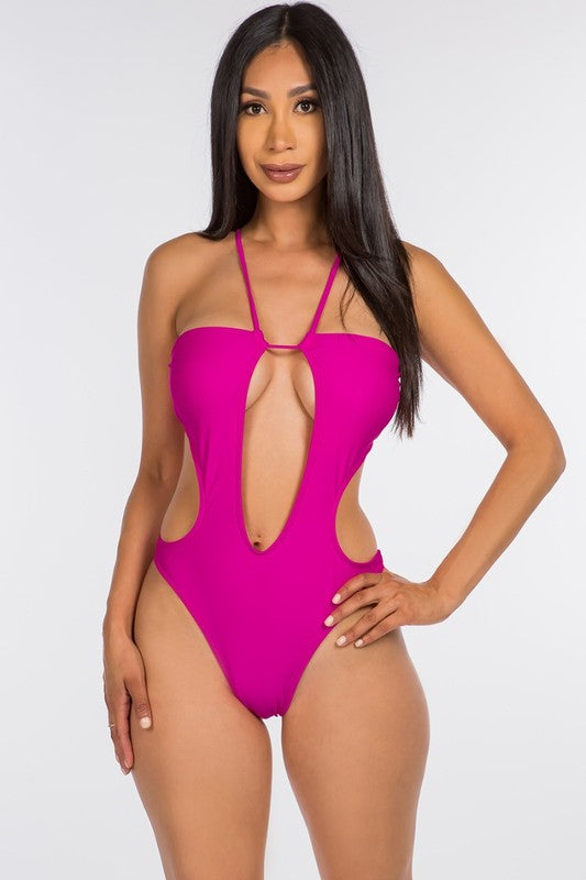 Daring Cutout Essential Monokini S1-M1-L1 3 pcs 1 pack