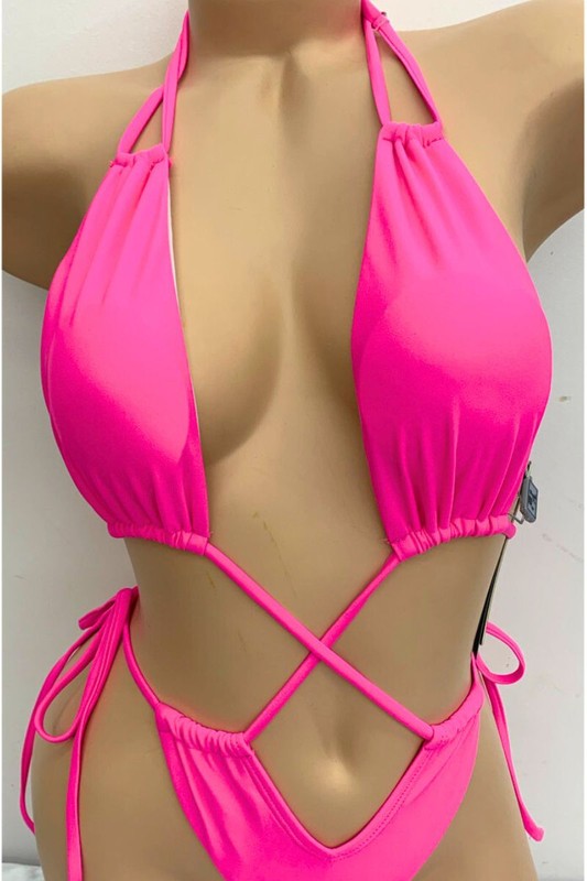 Sultry Strappy Monokini S-M-L 3 pcs 1 pack