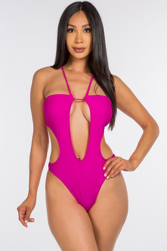 Daring Cutout Essential Monokini S1-M1-L1 3 pcs 1 pack