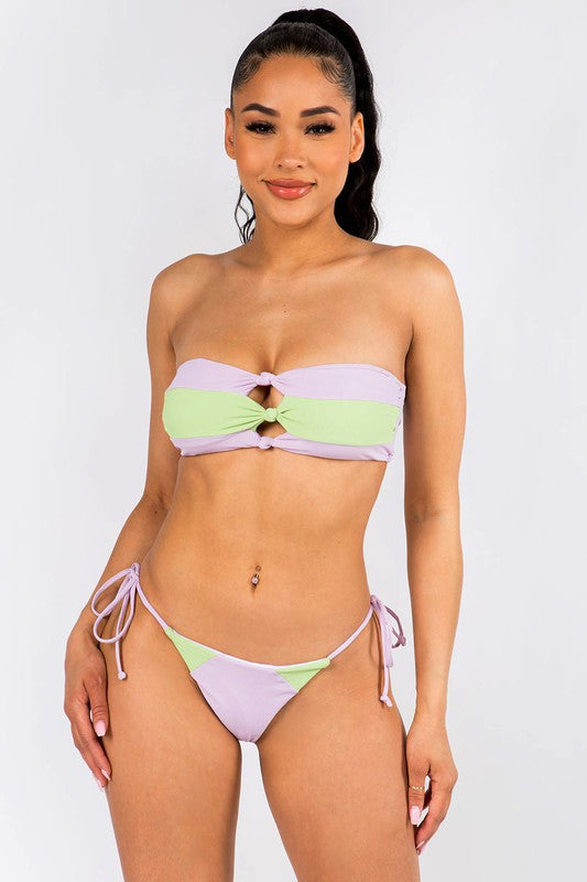 Multi Color Tube-Top Set S-M-L 3 pcs 1 pack