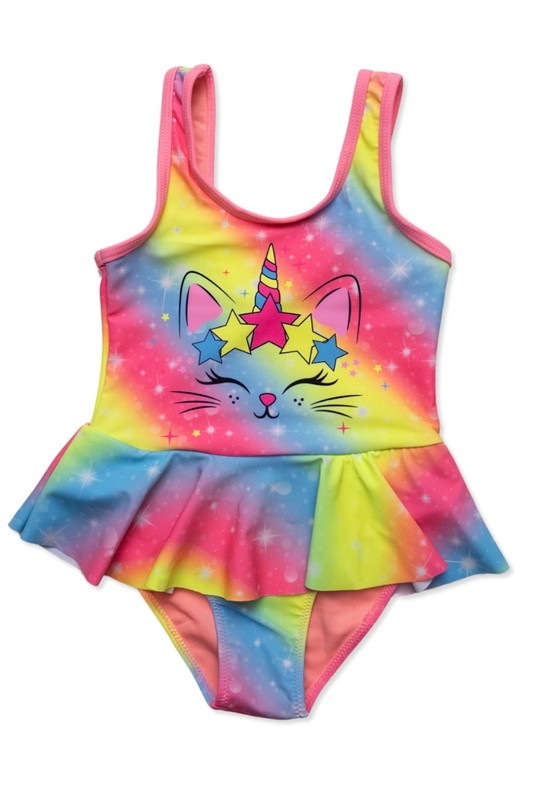 Magical Meow-unicorn Swim Dress 6 pcs pack