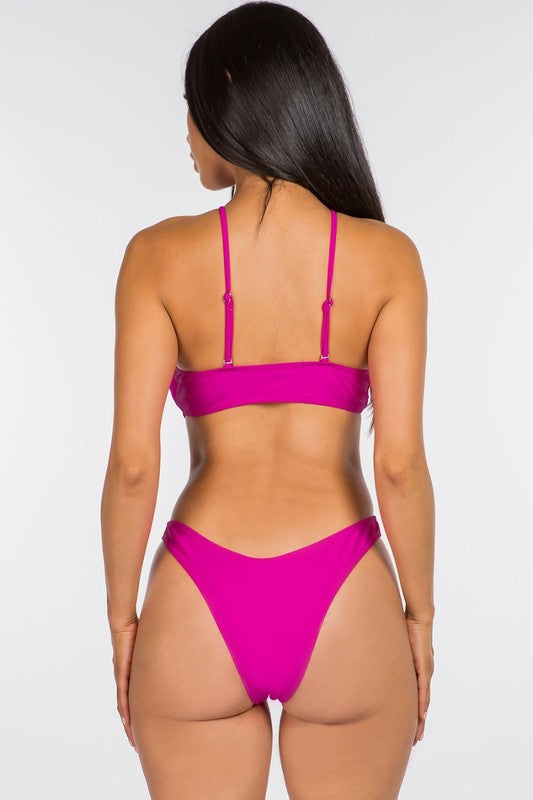 Daring Cutout Essential Monokini S1-M1-L1 3 pcs 1 pack