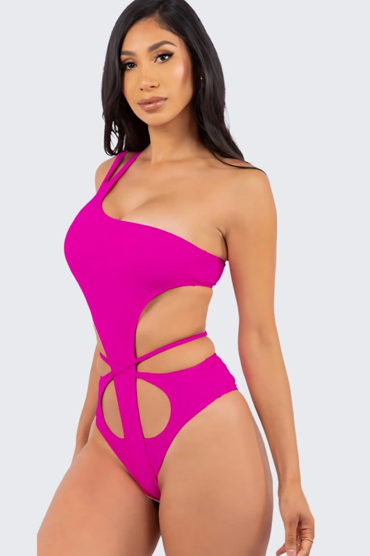Edge One-Shoulder Monokini S1-M1-L1 3 pcs 1 pack
