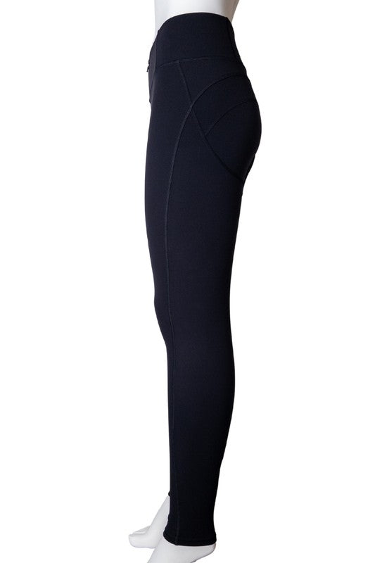 Premium Zip-Up Leggings S1-M1-L1 3 pcs 1 pack