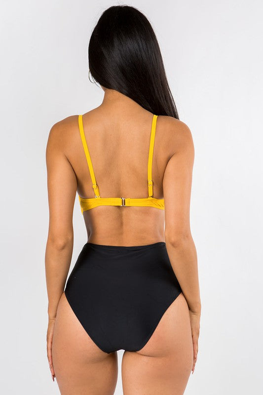 Fringe High Waist Swimwear S1-M1-L1 3pcs 1 Pack