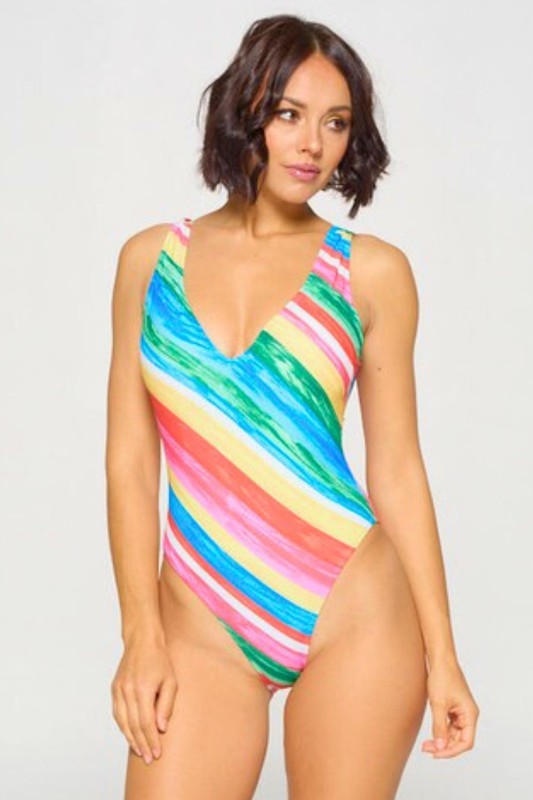 Sunset Strokes One-Piece Swimsuit S1-M1-L1- 3pcs 1 Pack