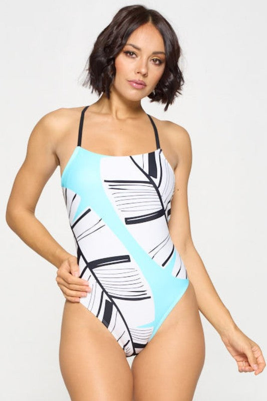 Tropic Blaze One-Piece Swimsuit S1-M1-L1 3pcs 1 Pack