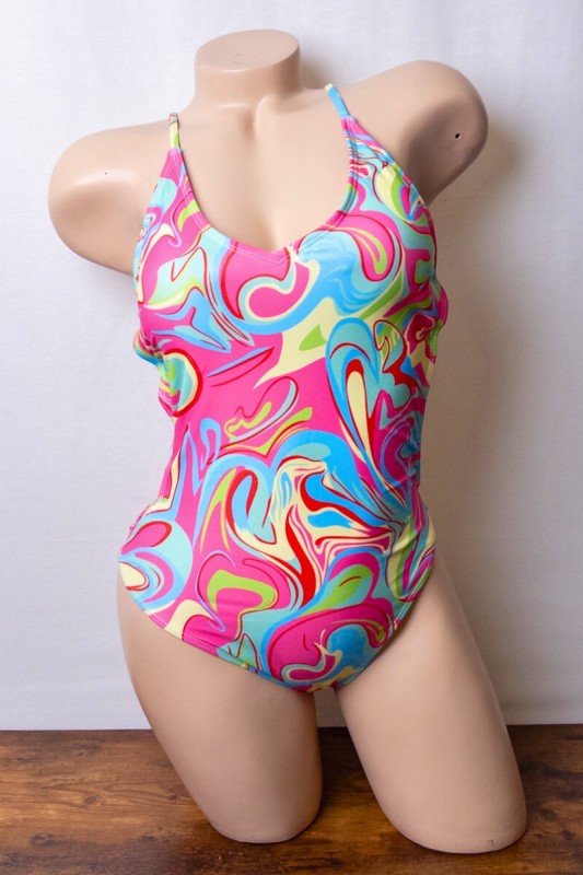 Liquid Mix Back O-Ring Strap One Piece Swimwear S1-M1-L1 3pcs 1 Pack (Copy)