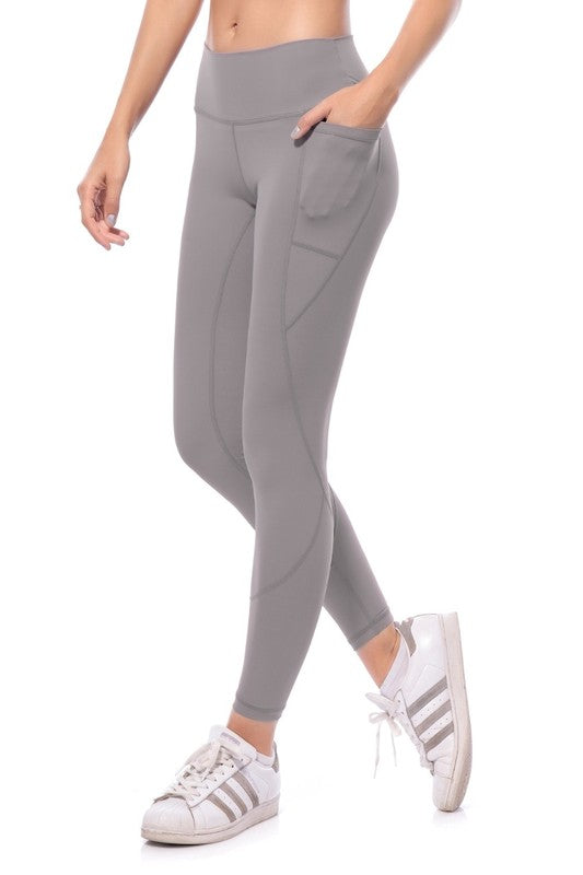 Edge Cutout Back Performance Leggings S2-M2-L2 6 pcs 1 pack