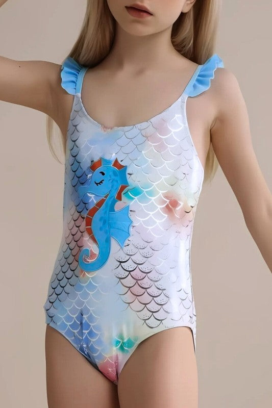 Sparkling Seas One-Piece Swimsuit 6 pcs pack