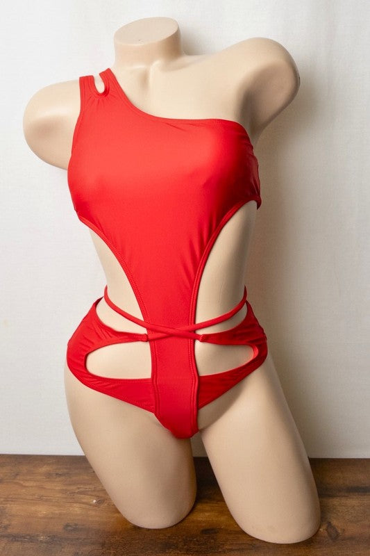 Edge One-Shoulder Monokini S1-M1-L1 3 pcs 1 pack