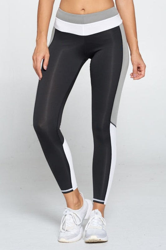 Monotone Color Blocked Legging